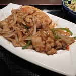 上海華龍 - 【2024.12.27(金)】生姜焼き定食（並盛）1,080円の生姜焼き
