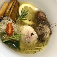 麺屋割ぽう ツクリ茸 - フルトッピング完成