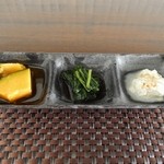 オリーブ食堂 orukat - 前菜3品