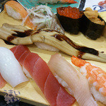 沼津魚がし鮨 - 「富士山にぎり」１，５４４円