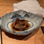 278250408 - ■あん肝山椒煮￥1,300＊１…口に入れた瞬間広がる、あん肝の濃厚な旨味と山椒のピリ辛がたまらない。