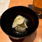 278250396 - ■お通し￥550＊２…まさかお通しでこんな上品な味が楽しめるなんて！大根の甘みと昆布の旨味が絶妙にマッチしていた。