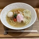 小麦そば 池 - 特製塩そばを手揉み麺で