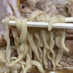 ラーメン二郎  京都店 - 麺