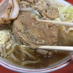 ラーメン二郎  京都店 - 超巨大ブタ