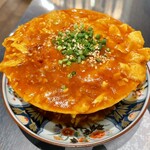 超俺流餃子楼 下北沢店 - こぼれ海老チリ玉子