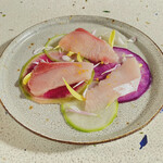 eos - 鹿児島鰤、べったら漬け