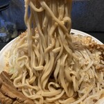 メガ豚パンチ - 味噌二郎 特盛 野菜マシ 1,200円