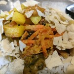 南インド料理 なんどり - 混ぜ混ぜ