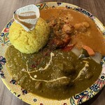 昼はスパイスカレー夜はチーズ&ワインバル アチャパンナ - 