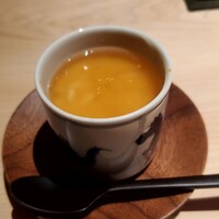 枯淡 - 白子の茶碗蒸し