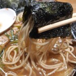 中華蕎麦 ひら井 - 大量の海苔は麺と一緒にがわたし流