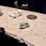 MAZ - ◉入り口にある本日の食材達の展示