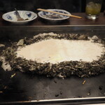 月島もんじゃ もへじ - いか墨もんじゃ