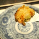 月島もんじゃ もへじ - 明太子もちもんじゃ