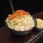 月島もんじゃ もへじ - 明太子もちもんじゃ ＋ チーズ