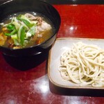 青蓮院門跡前 月おか - 手打ちの蕎麦　天然茸、大葱、熊肉