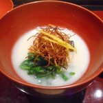 青蓮院門跡前 月おか - 白味噌汁