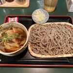 そば切り 八代 - 料理：肉せいろ