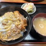 かずさ庵 - かつ丼！