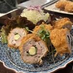 とんかつ 桐の家 - チーズカツ
