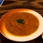 インド村 - ダルカレー。豆がホクホクしていて普通に美味しい。