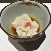 名駅 鮨 天野 - 白子ポン酢あえ