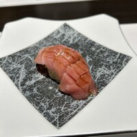 名駅 鮨 天野 - いきなりの中トロが！