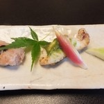 日本料理雲海 - 赤飯、焼き魚