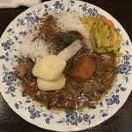 本石亭 - キーマカレー