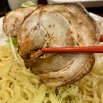 広島つけめん まるとちび - チャーシュー