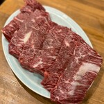 炭火焼肉ホルモンさわいし - 樺沢商店 特選ハラミ