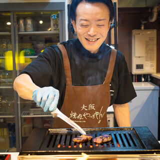 店主の中村が心を込めてお焼きします！