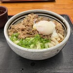 麺処 綿谷 丸亀店 - 肉ぶっかけ小温玉トッピング