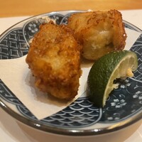 SUSHI BANYA KAI 品川店 - フグの唐揚げ