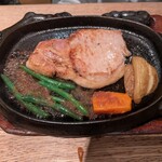 クローバーステーキハウス - あさのポークのソテー