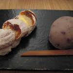 季節の生菓子２種類