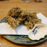 沖縄料理と海鮮居酒屋 平家亭 - もずくの天ぷら