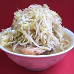 ラーメン二郎 三田本店 - 小（ヤサイマシマシニンニクカラメ）