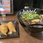 元祖肉肉うどん - 肉うどんいなりセット