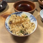 千薫庵 - 〆のガーリックライス