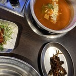 황금돼지 - 付け合わせ