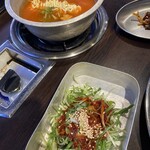 황금돼지 - 付け合わせ