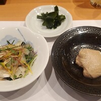 鮨 おさむ - 虎河豚と肝ソース