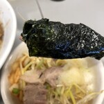 ラーメンショップ - にんにく海苔巻き完成