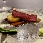 竜吟虎嘯 - 料理写真:松阪牛ウワミスジのステーキ