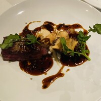 BEEF STEAK CLUB KIYO GINZA - 奥羽牛ステーキ　フォアグラ添え