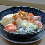 家庭料理 小川 - マカロニと野菜のホワイトソースのおばんざい