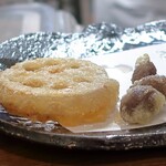 桶家乃隠居 - れんこん、むかご