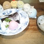 窯右衛門 - ガトーショコラとすみっコ達、雪室珈琲。